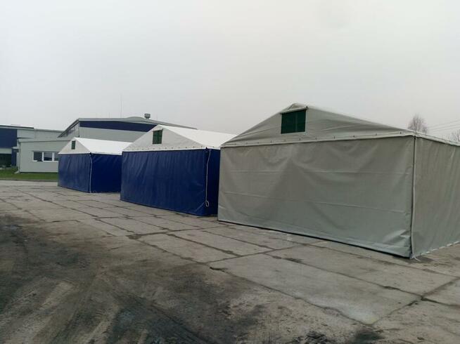 Namioty magazynowe - hale namiotowe