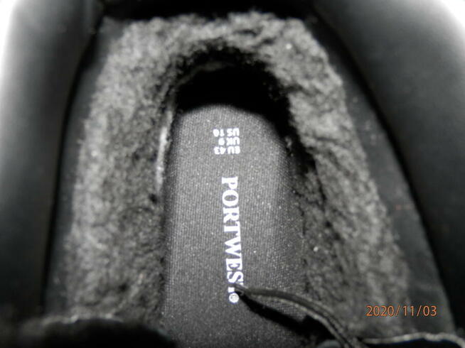 Trzewiki robocze ocieplane nr.43