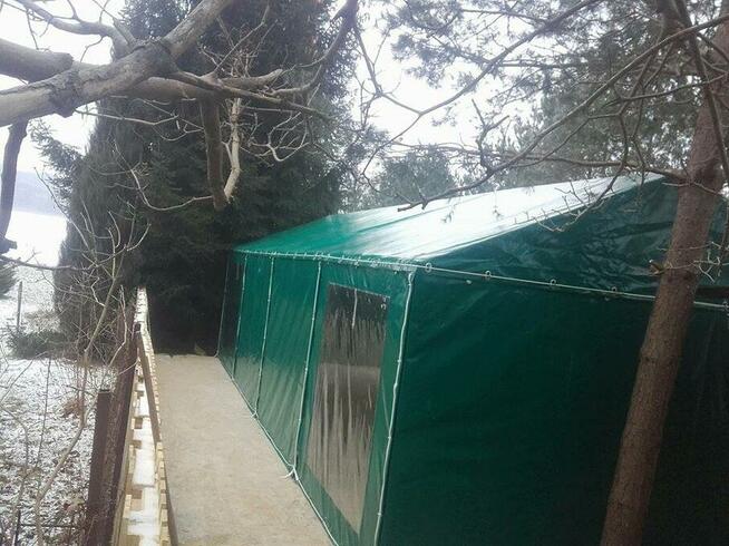 Namioty magazynowe - hale namiotowe