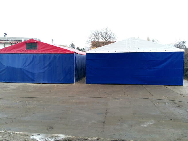 Namioty magazynowe - hale namiotowe