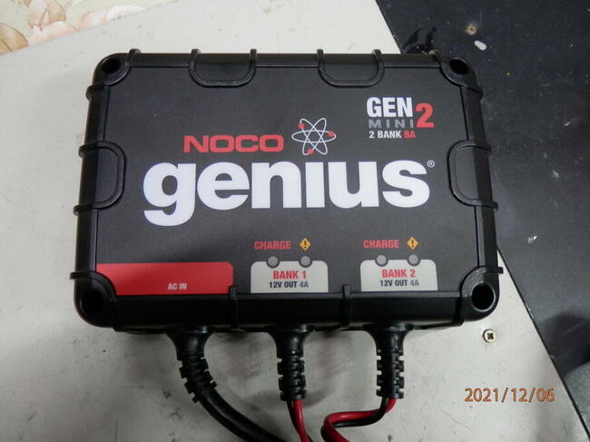 NOCO GENIUS 2x2 - Inteligentna Ładowarka 12V 70Wx2