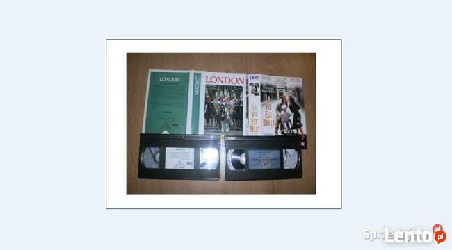 języka angielskiego nauka kasety video vhs