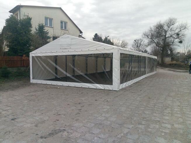 Namioty magazynowe - hale namiotowe