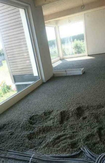 Wylewki Maszynowe na ogrzewanie podłogowe oraz Styrobeton..