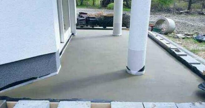 Wylewki Maszynowe na ogrzewanie podłogowe oraz Styrobeton..