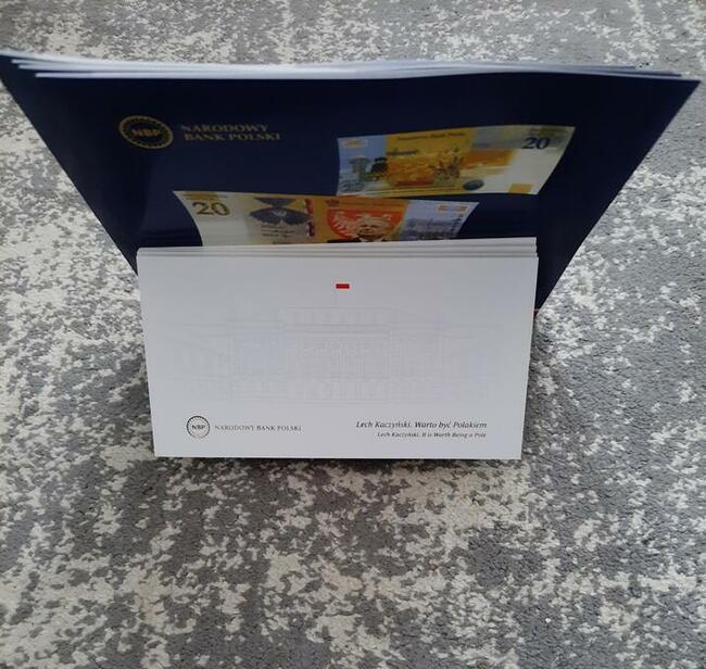 Banknoty - Lech Kaczyński.