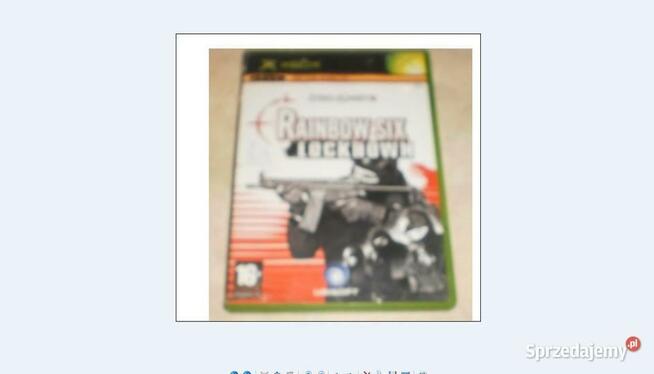gry xbox classicTom Clancys