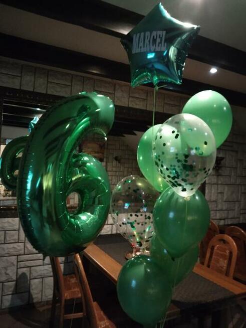 Napełnianie balonów helem, Rybnik