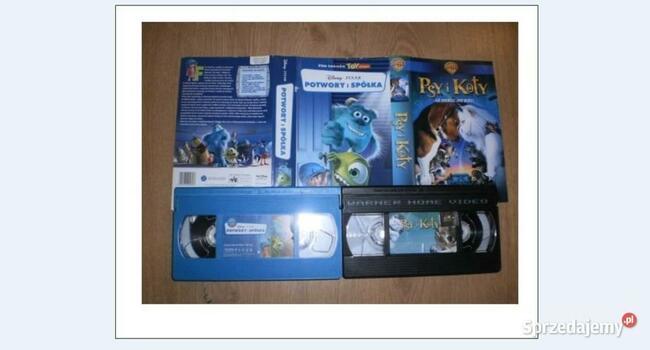 kasety video filmy vhs