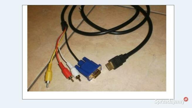 adapter lpt drukarki.usb, com rs232, myszki, klaw, VGA, HDMI