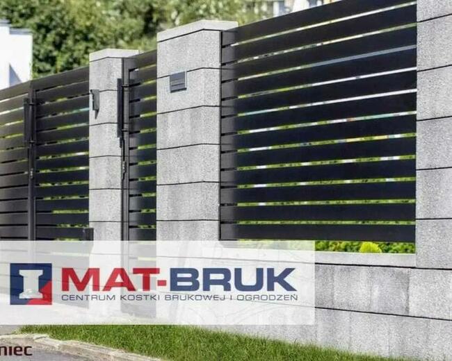 Ogrodzenie Joniec ROMA Classic kolor onyx