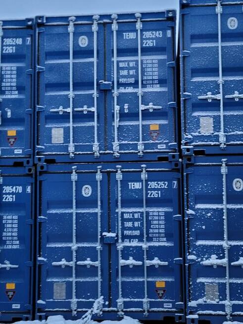 Kontener morski, magazynowy nowy 20DV - WYNAJEM