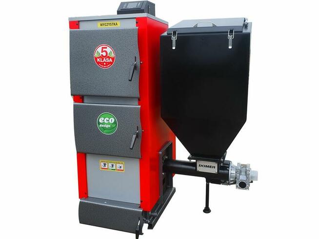 Kocioł piec podajnik EKOGROSZEK 10kW 80m2 5 klasa OD RĘKI!