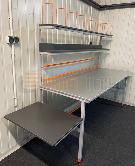 Stanowisko stół do pakowania ocynk 200x80x180