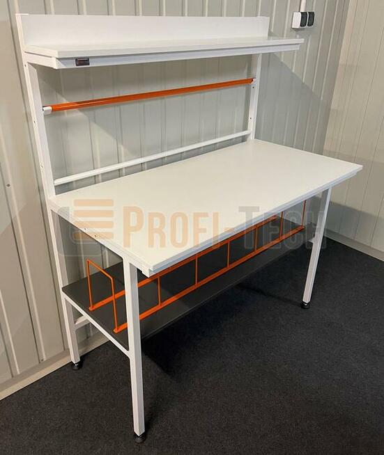 Stół do pakowania RAL 9003 Biały 120x64x120 cm