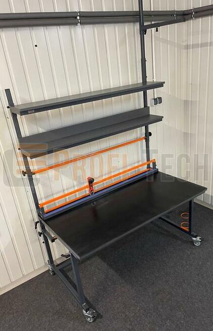 Stół do pakowania z regulacją wysokości blatu 70 - 120 cm