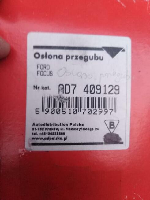 Sprzedam osłona przegubu do ford focus