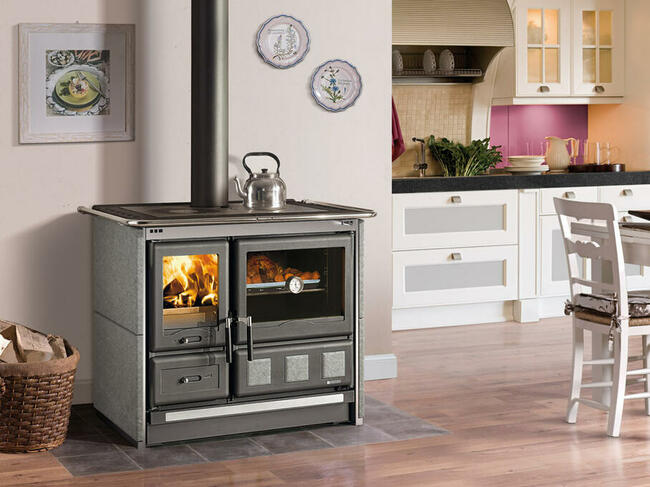 Kuchnie węglowe, na drewno, pellety, piecyki, kominki
