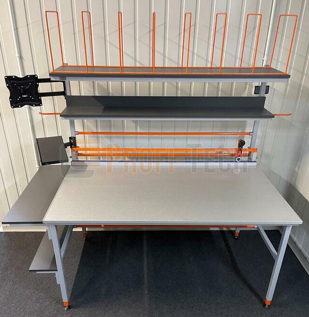 STÓŁ DO KOMPLETACJI MONTAŻU PAKOWANIA I KONTROLI