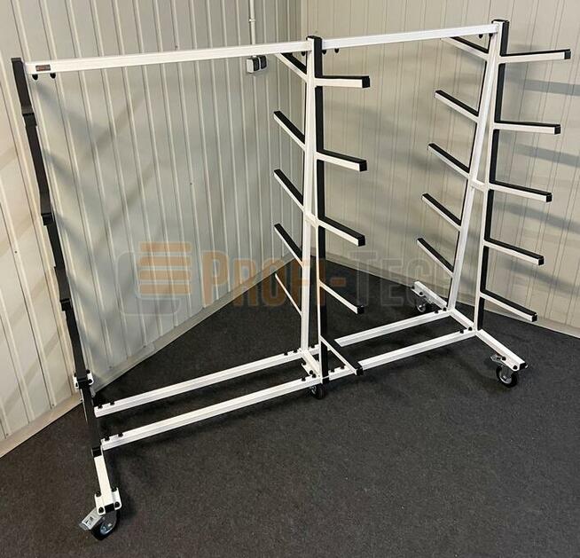 Regał modułowy na profile fronty rolki RAL 9016 FV NOWY