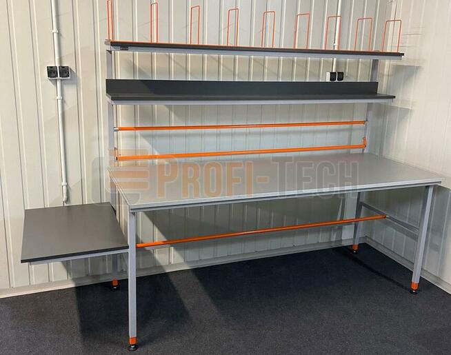 STÓŁ DO KOMPLETACJI MONTAŻU PAKOWANIA I KONTROLI