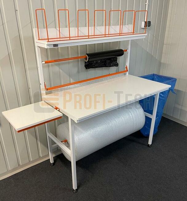 Stół do pakowania RAL 9003 Biały 120x64x120 cm