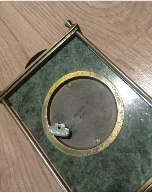 ZEGAR Molnija (kominkowy)