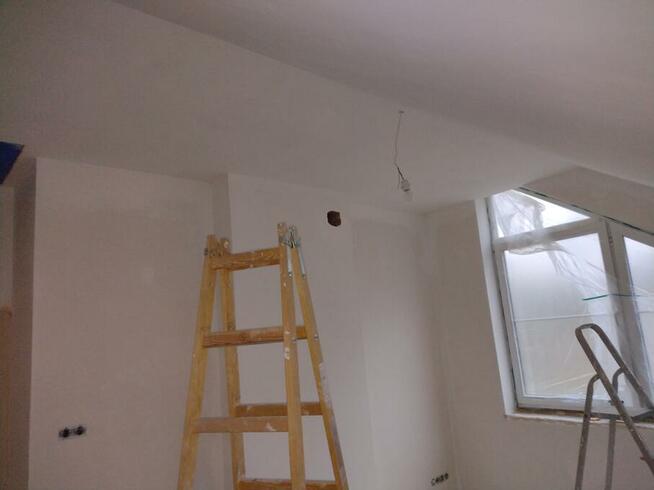 Poddasza Adaptacja, Ścianki G-K ,Szpachlownie ,malowanie