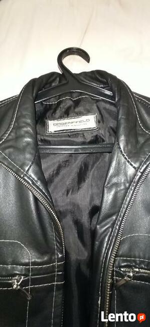 Kurtka skórzana czarna
