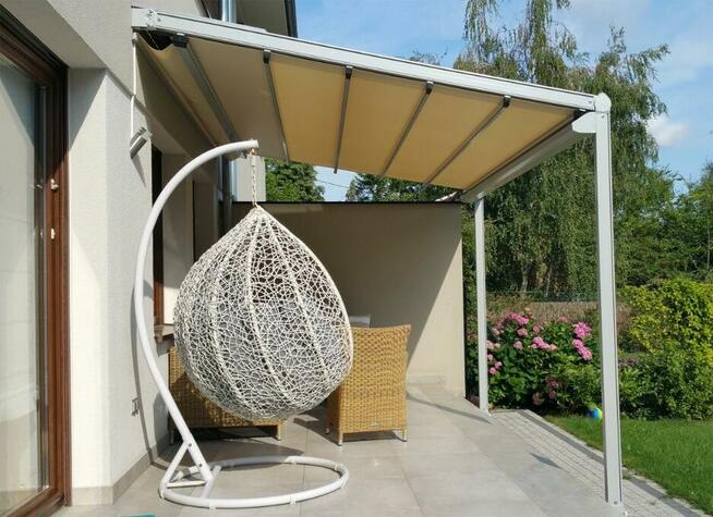 Pergola automatyczna do 9m szerokości i 7m wysięgu w całości