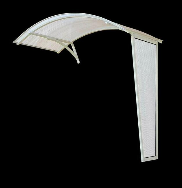 Zestaw Daszek Plus Ścianka. Markiza Daszek Nad Drzwi Wiatrołap