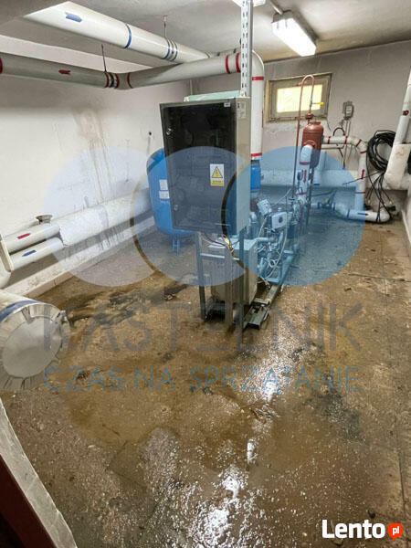 Sprzątanie po zalaniu czyszczenie po wybiciu kanalizacji 24H