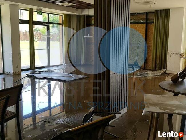 Sprzątanie po zalaniu czyszczenie po wybiciu kanalizacji 24H