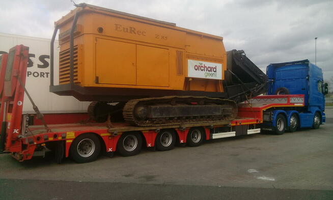 Transport Maszyn Budowlanych Rolniczych Niskopodwoziowy