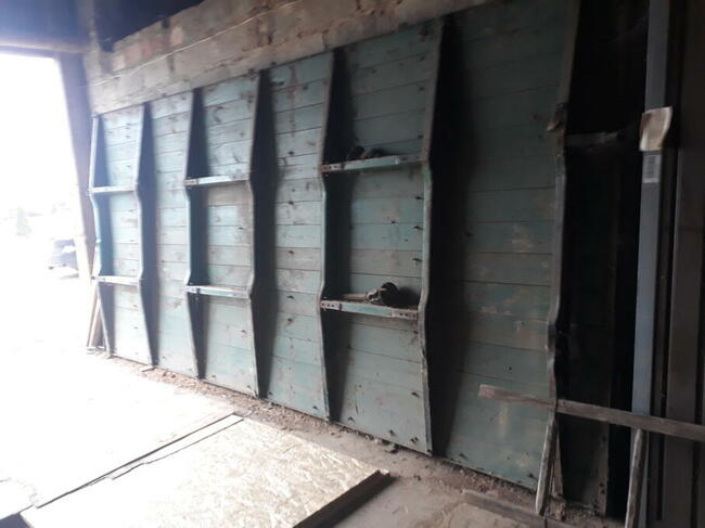 Podłoga drewniana podwójna.