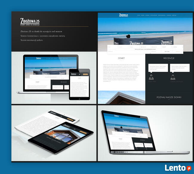 Strony, sklepy internetowe, projekty graficzne, prezentacje