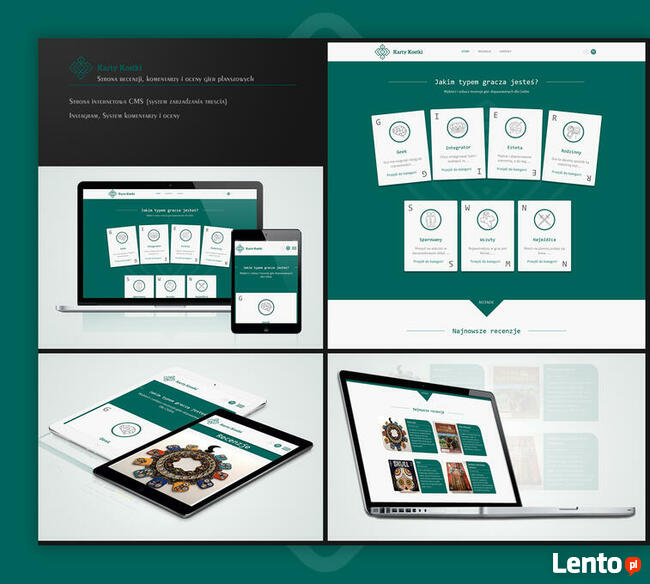 Strony, sklepy internetowe, projekty graficzne, prezentacje