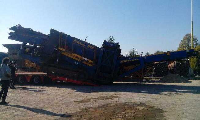 Transport Maszyn Budowlanych Rolniczych Niskopodwoziowy