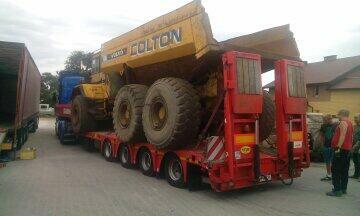 Transport Maszyn Budowlanych Rolniczych Niskopodwoziowy