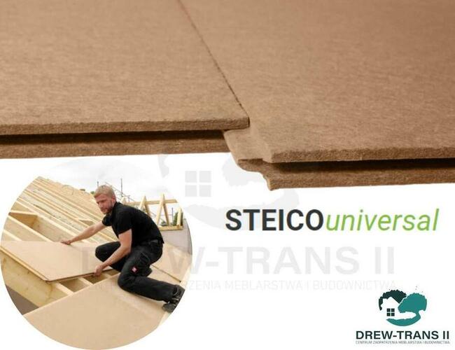 Steico Universal Dry - płyty na krokwie z włókna drzewnego