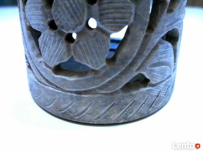 Kominek do olejów eterycznych z kamienia mydlanego -Indie