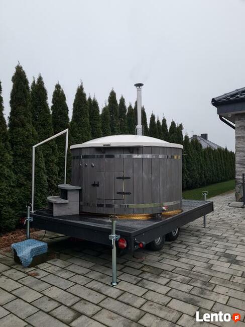 Wynajmij Wypożycz Mobilna Balia Ruska Bania Jacuzzi Mobilne