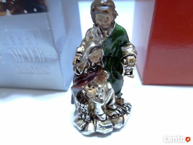 Mini szopka - posrebrzana włoskiej firmy Bagutta