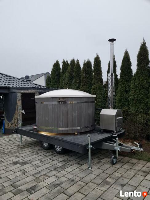Wynajmij Wypożycz Mobilna Balia Ruska Bania Jacuzzi Mobilne