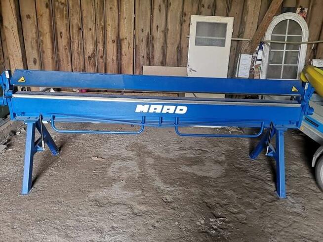 Zaginarka giętarka krawędziarka dekarska do blachy z cieciem