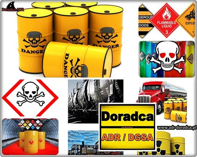 ADR DGSA RID IMDG Doradca rozliczanie tacho Piła