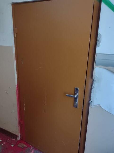 Drzwi Stalowe antywłamaniowe 110 x 207 cm 1100 x 2070 mm