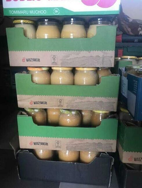 Miód z własnej pasieki nierozgrzewany. Różne rodzaje 1,3kg