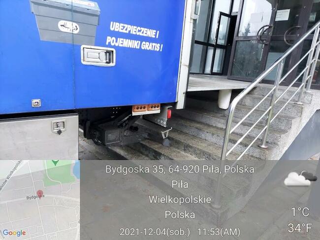 Bagażówka XXL, winda - paleciak, Przeprowadzki, Transport,