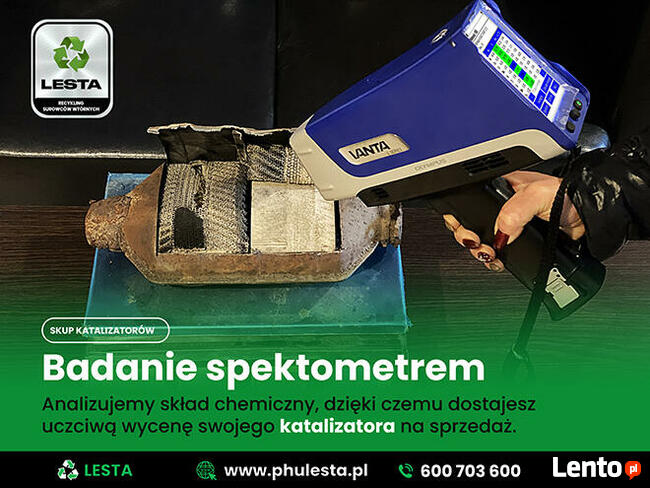 Skup katalizatorów Stalowa Wola - ZŁOM LESTA